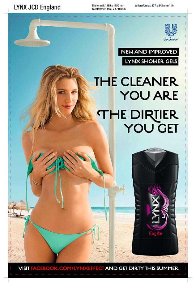 Lynx adverts Banned because it's 'Degrading ... - 634 x 928 jpeg 134kB