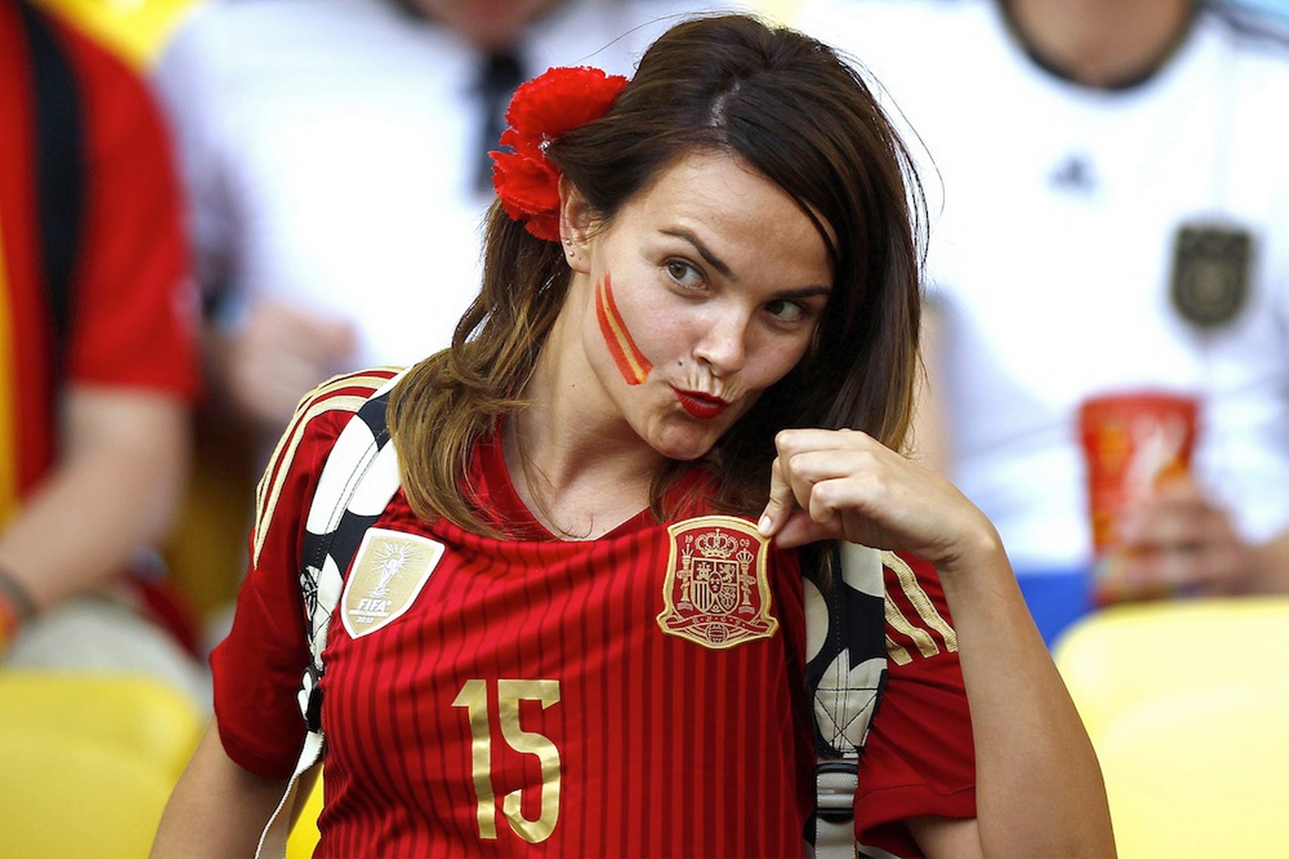 World Cup 2014: Sexiest fans showing their support for their teams in Brazil this ...1842 x 1227