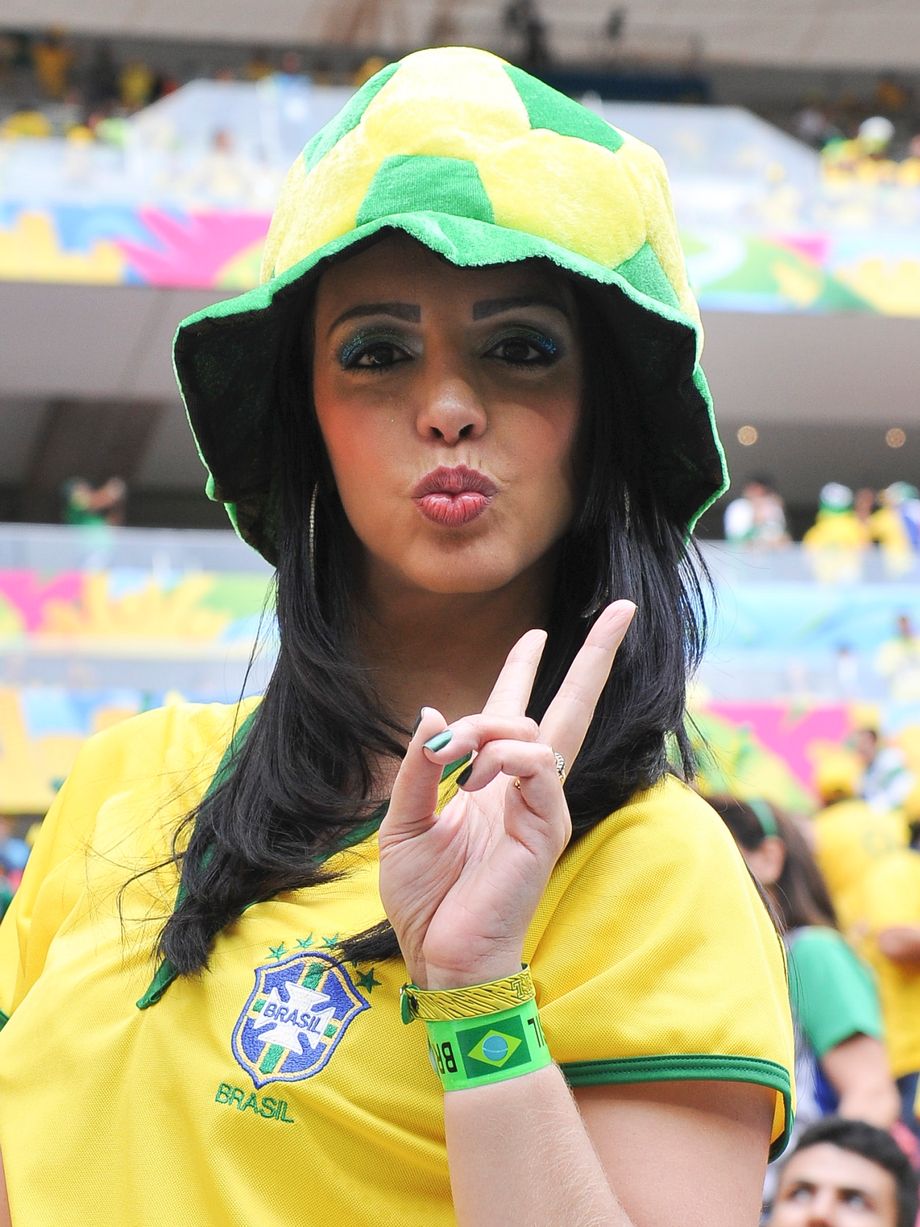 World Cup 2014: Sexiest fans showing their support for their teams in ...